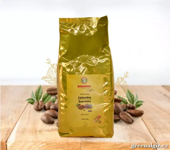Zrnková káva Colombia Supremo - 1 kg
