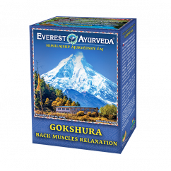 Himálajský ájurvédský čaj - GOKSHURA - Uvolnění zádového svalstva