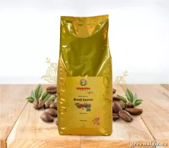 Zrnková káva Brasil Santos - 1 kg