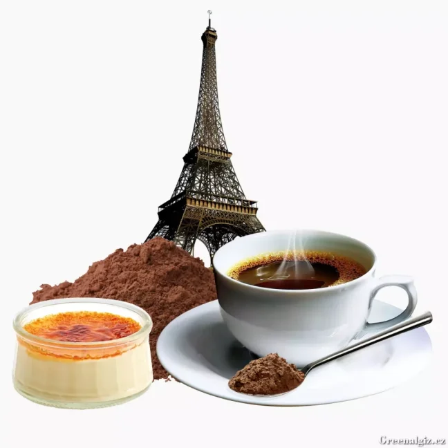 Dotek Paříže - rozpustná káva
