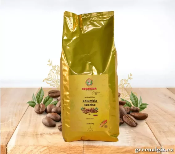 Zrnková káva Colombia Excelso - 1 kg