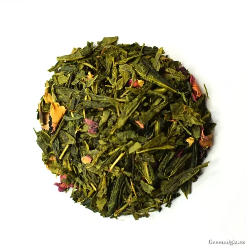 Růže - ochucený zelený čaj